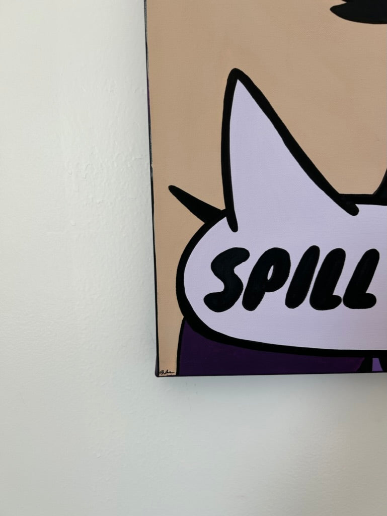 "SPILL YOUR GUTS"