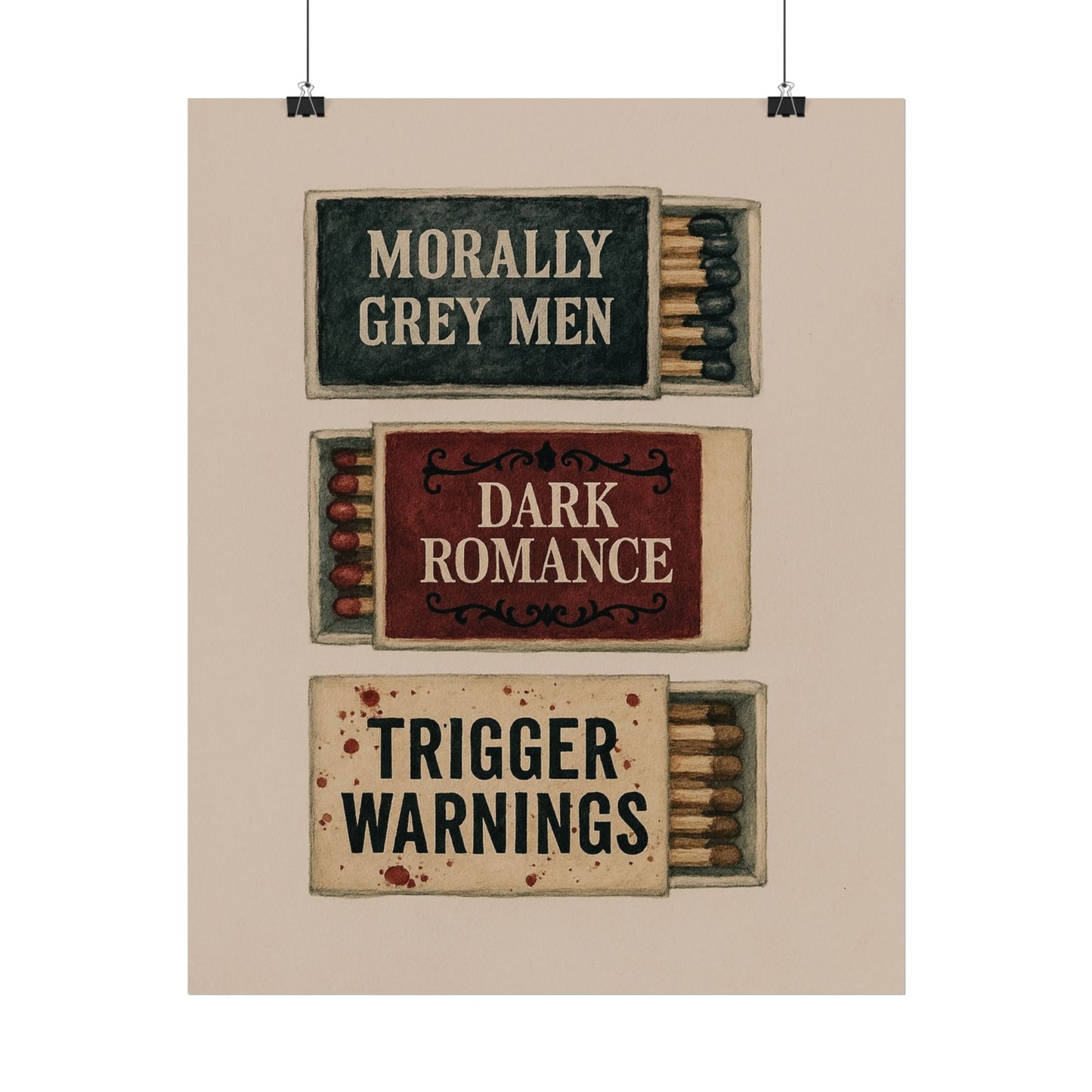 Matchbox: Dark Romance Prints