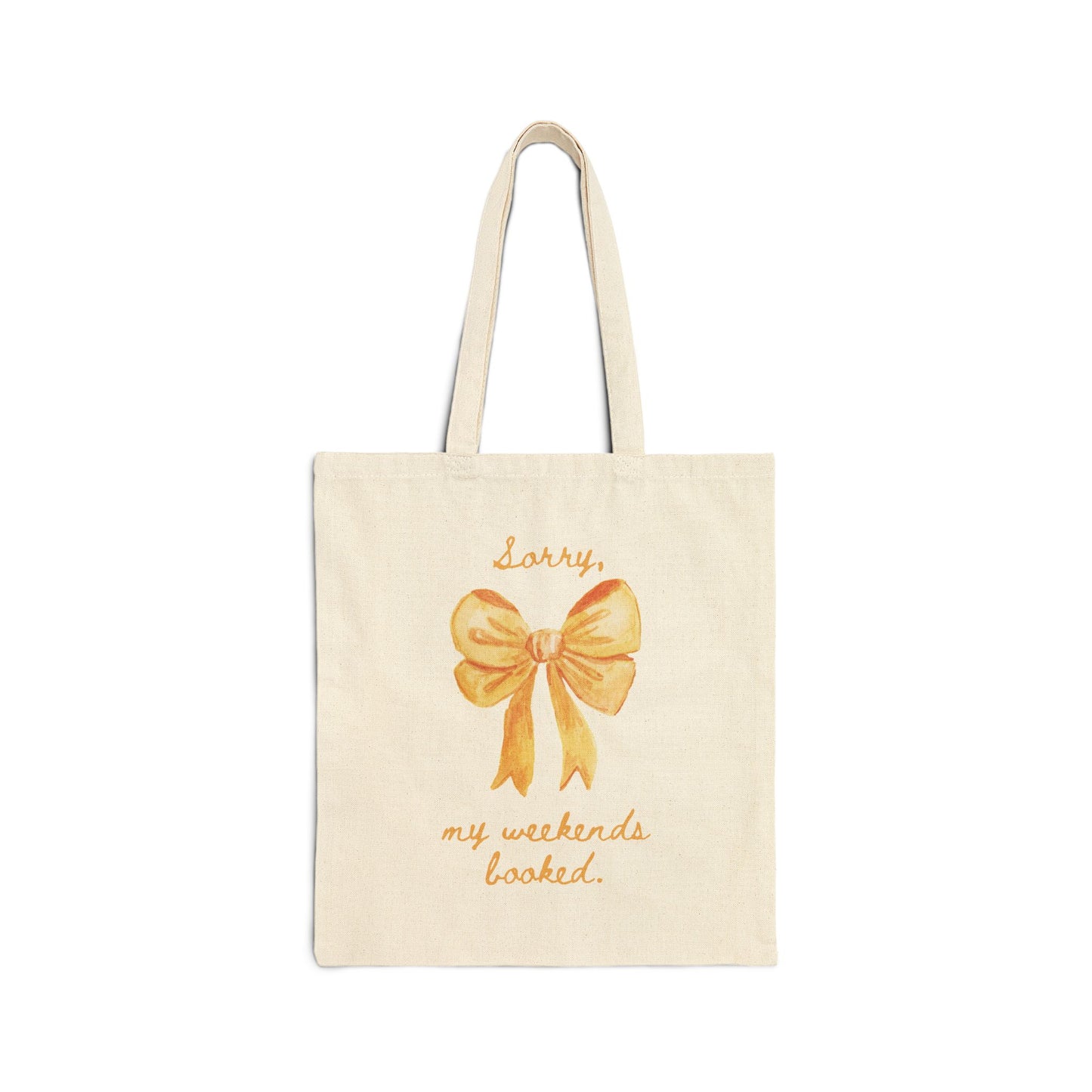 My Weekend's Booked Tote Bag