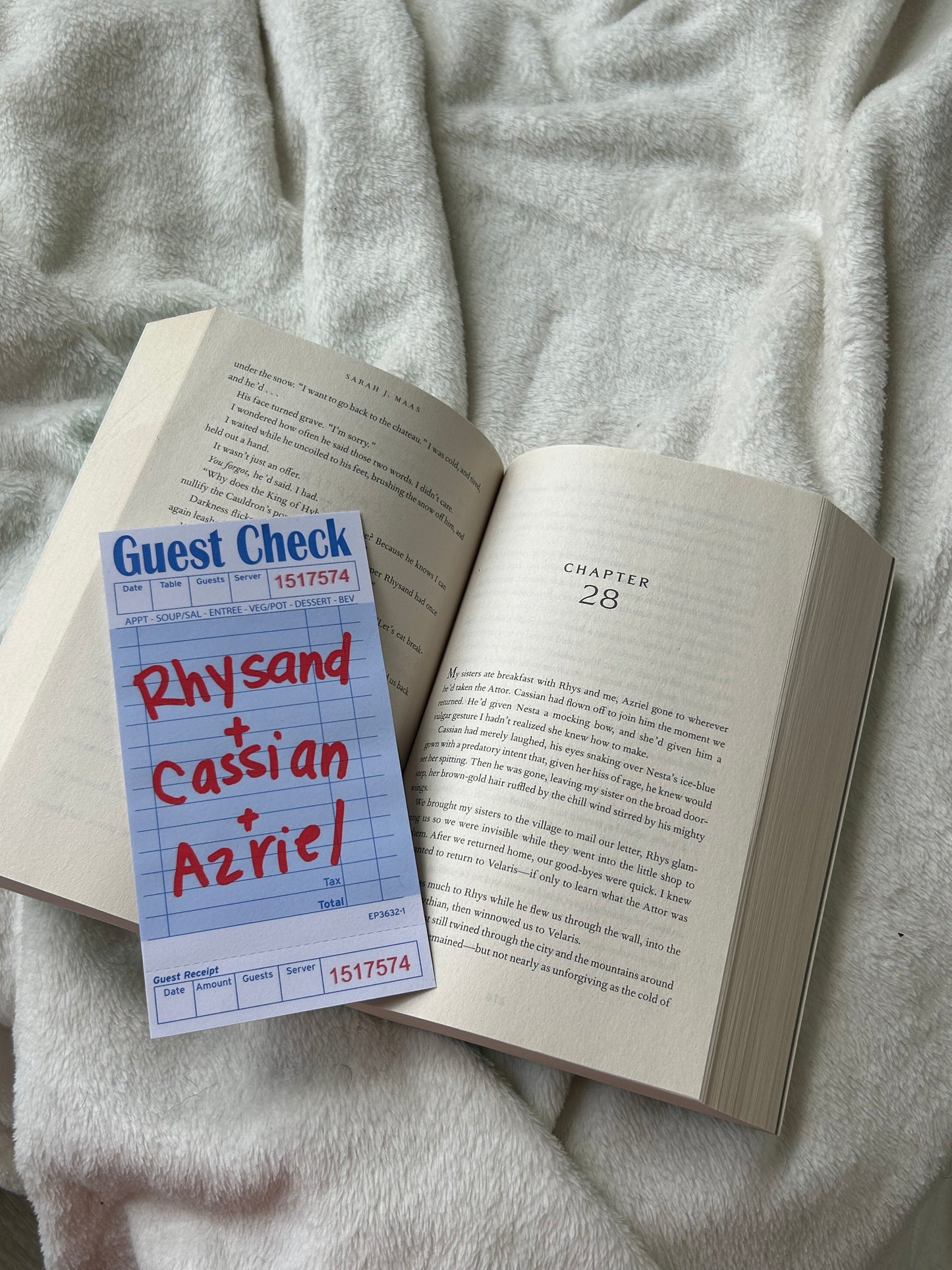 Guest Check Bookmarks- Fantasy Edition