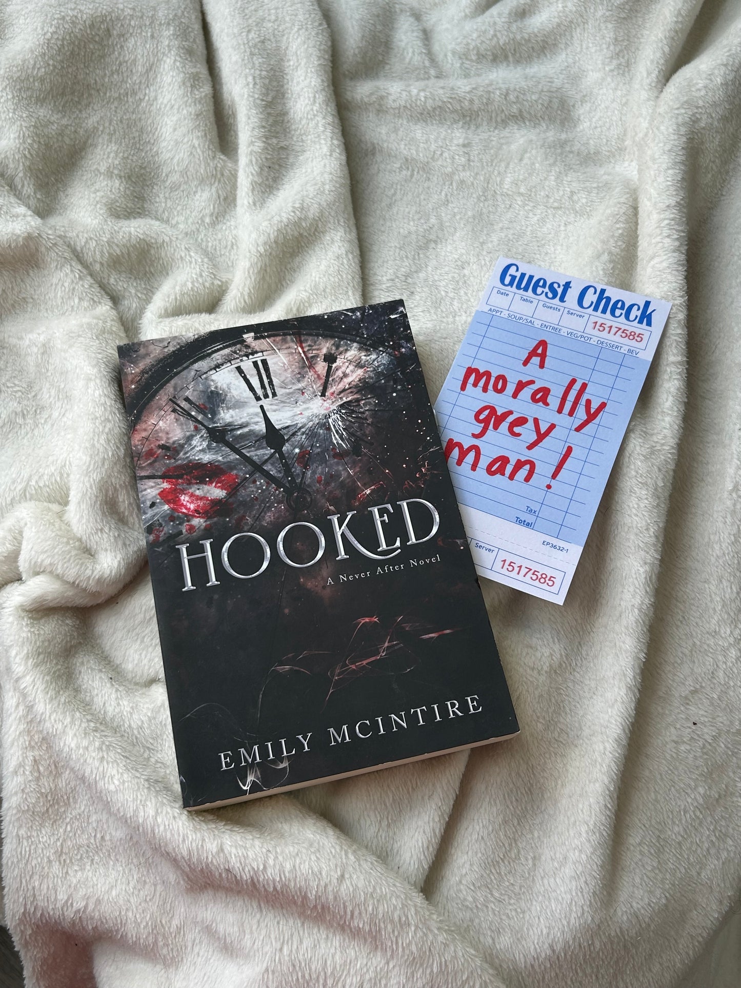Guest Check Bookmark- Book Tropes
