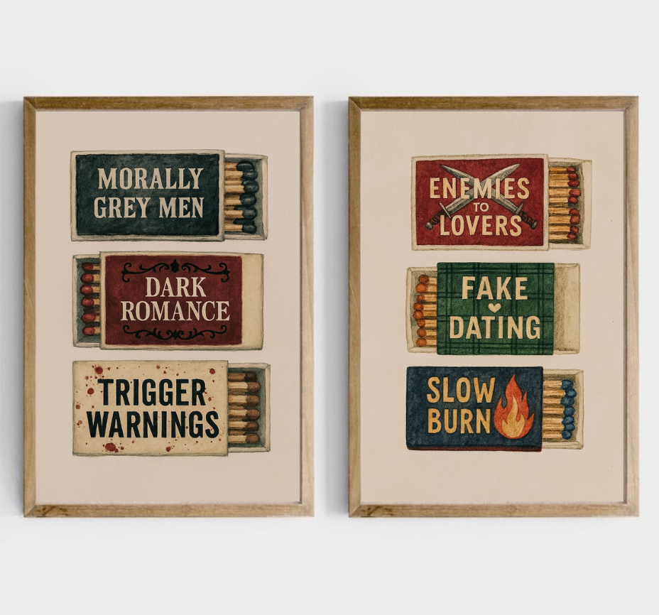 Matchbox: Dark Romance Prints