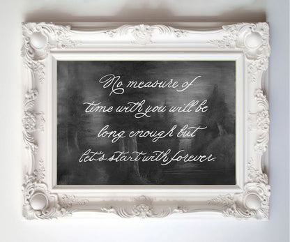 "Forever" (Wedding Version) Prints
