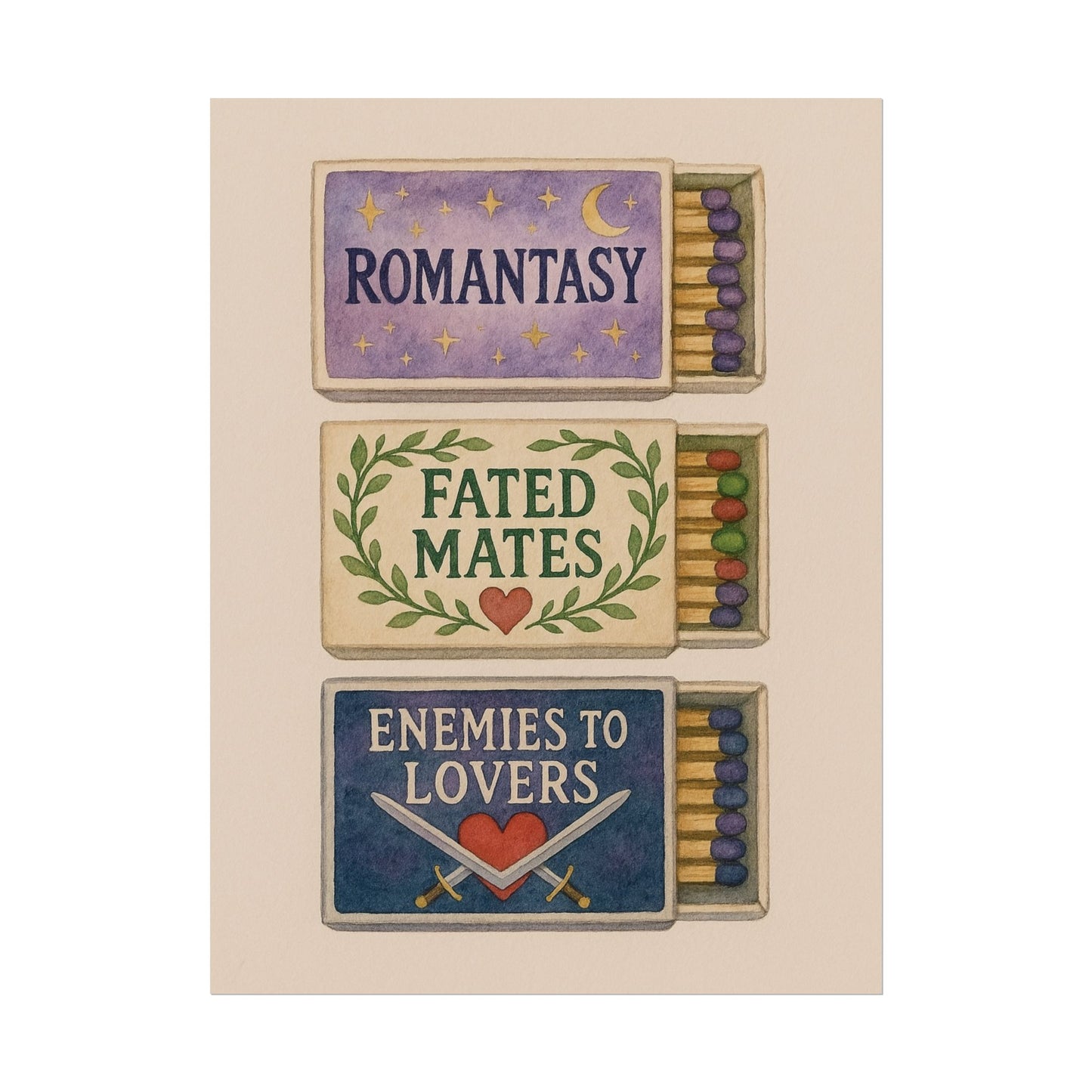 Matchbox: Romantasy Prints