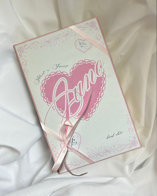 Short n Sweet Book Date