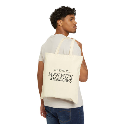 Men with Shadows Tote Bag