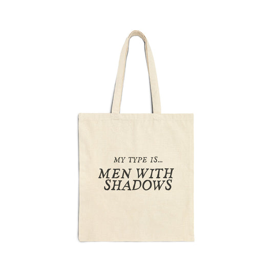 Men with Shadows Tote Bag