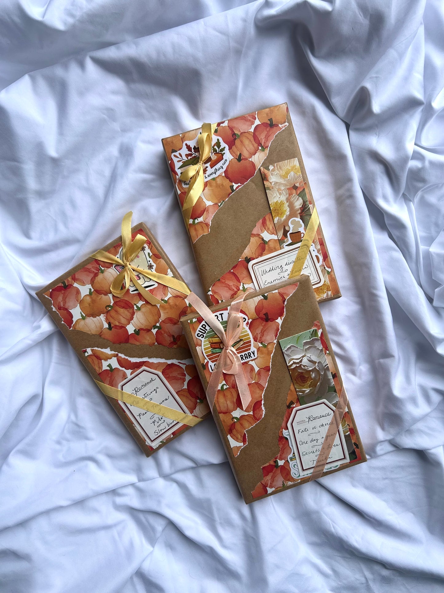 Fall Wrapped Book Dates