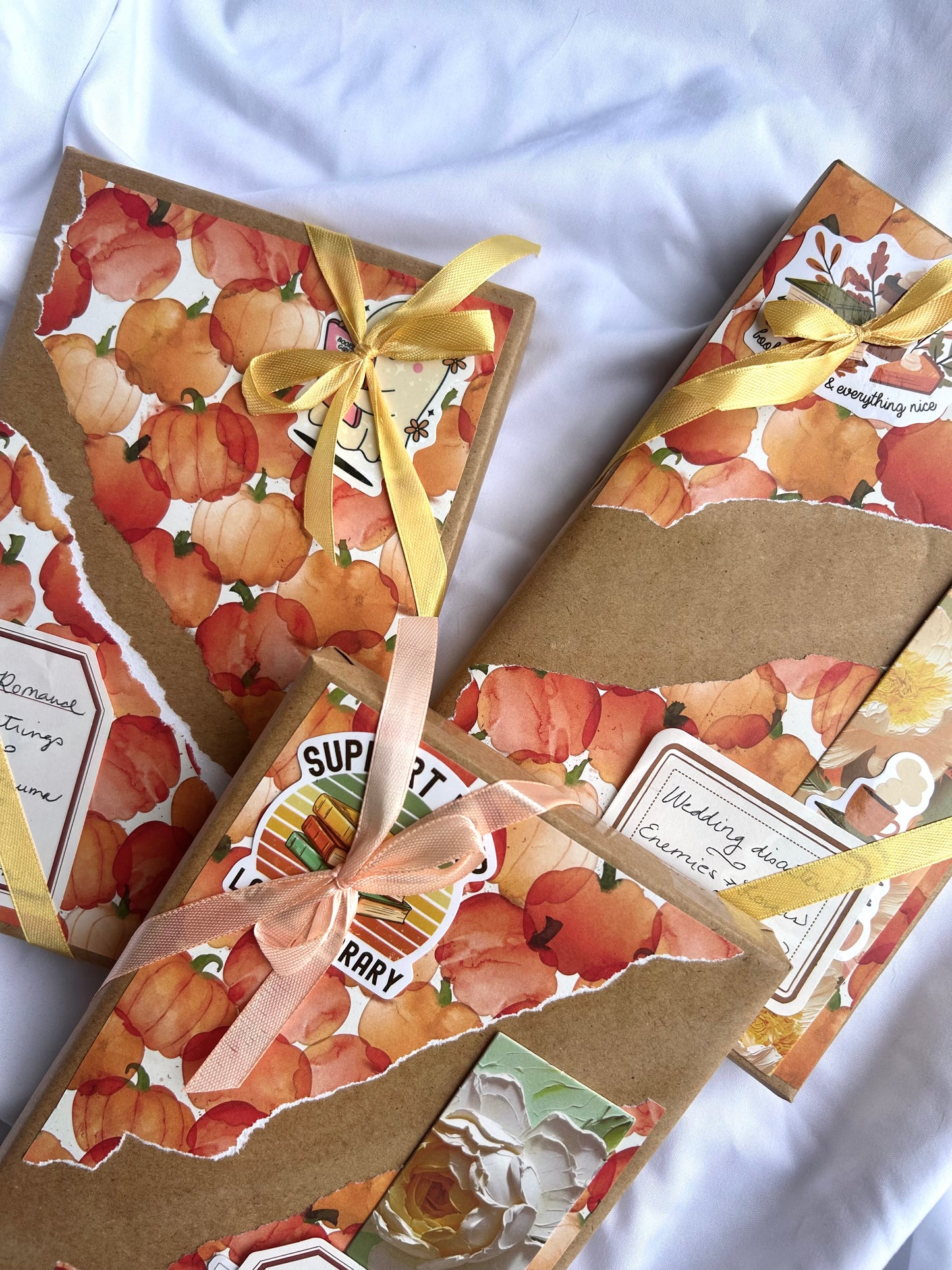 Fall Wrapped Book Dates