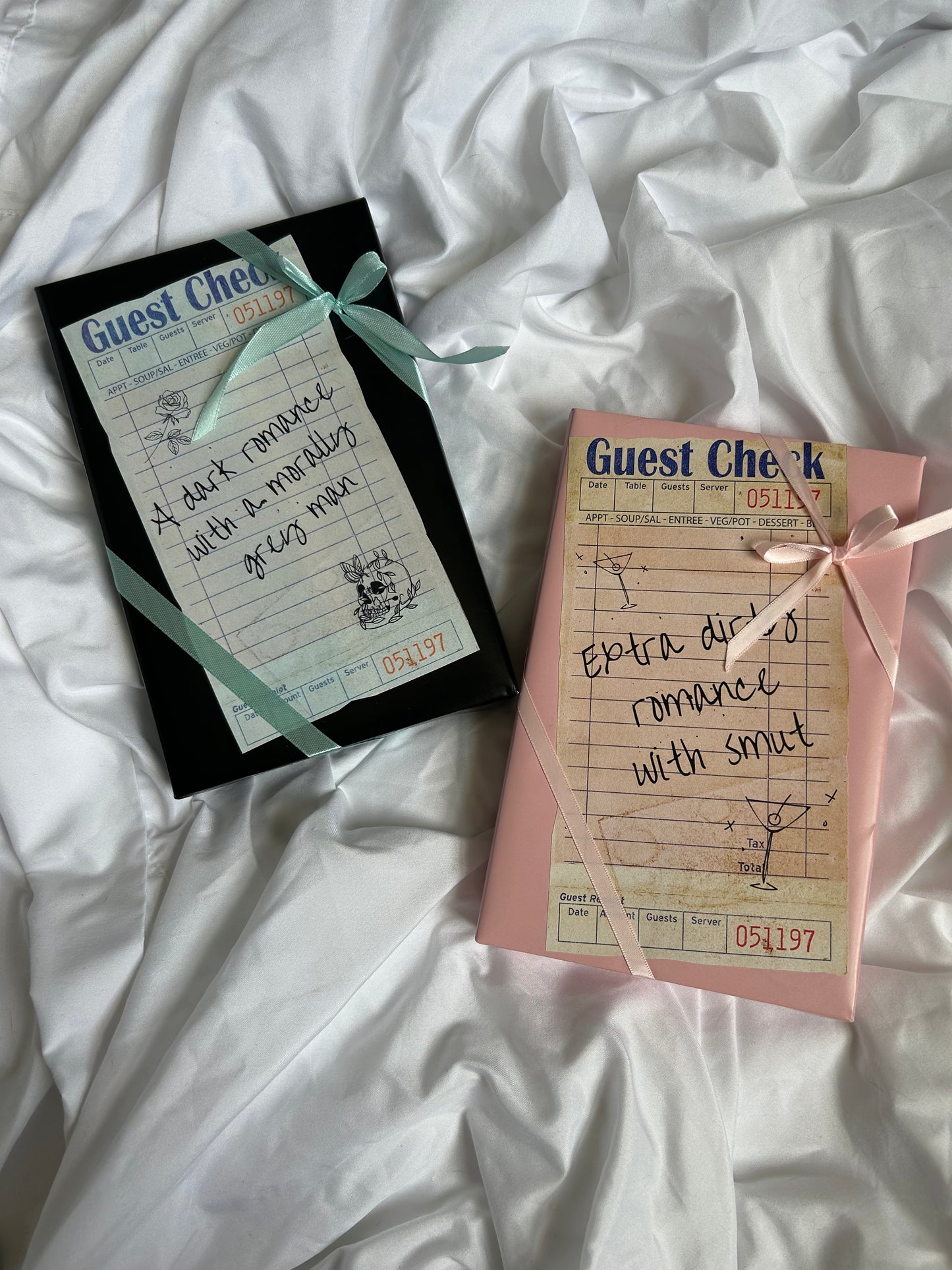 Dark Romance Guest Check Blind Date with a Book