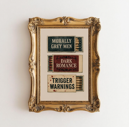Matchbox: Dark Romance Prints