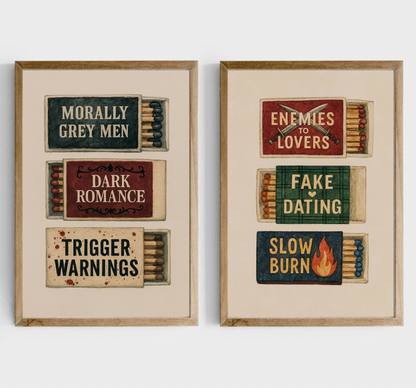 Matchbox: Dark Romance Prints